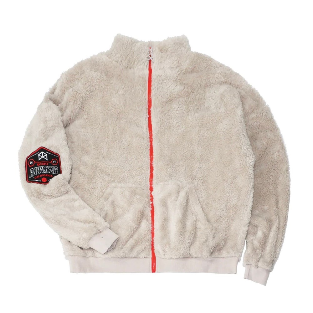 RAWGEAR Fleece ZIP Up Unisex Jacket MEN'S SIZE MEDIUM New With Tags!